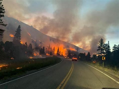 Clear Creek Fire Burning Near Perma Bridge 80 Contained Abc Fox