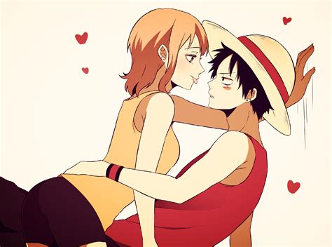 Luffy X Nami Tumblr Luffy X Nami Luffy One Piece Images Images And