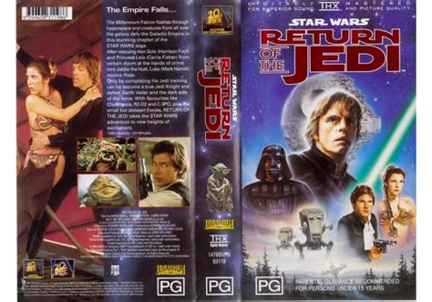 Return Of The Jedi Thx Remastered 1983 On 20th Century Fox