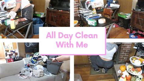 All Day Clean With Me Extreme Clean Cleaning This Mess Youtube