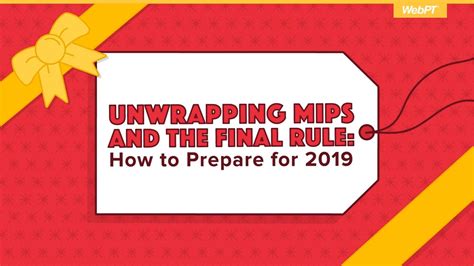 Mips And The Final Rule How To Prepare For 2019 Webpt