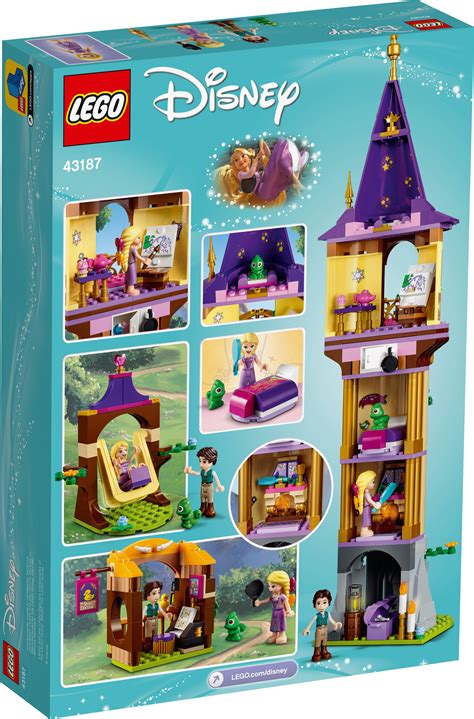 43187 Lego Disney Princess Rapunzels Tower Castle Set 369 Pieces Age 6