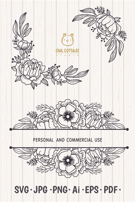 10++ Free peony svg file inspirations | This is Edit