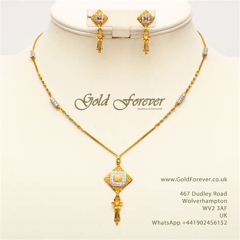 22 Carat Gold Necklace Set 129 Grams Code Ns1143 Gold Forever