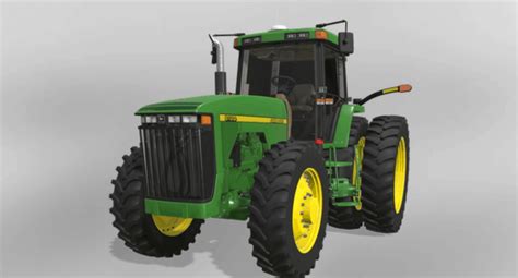 John Deere 8xx0 Tractors Mfwd V20 Fs19 Farming Simulator 19 Mod