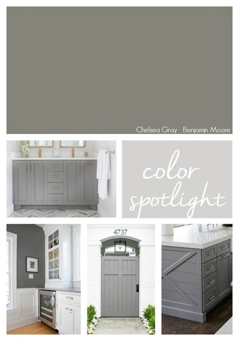 One of over 3,500 exclusive benjamin moore colors. Color Spotlight: Benjamin Moore Chelsea Gray | Chelsea ...