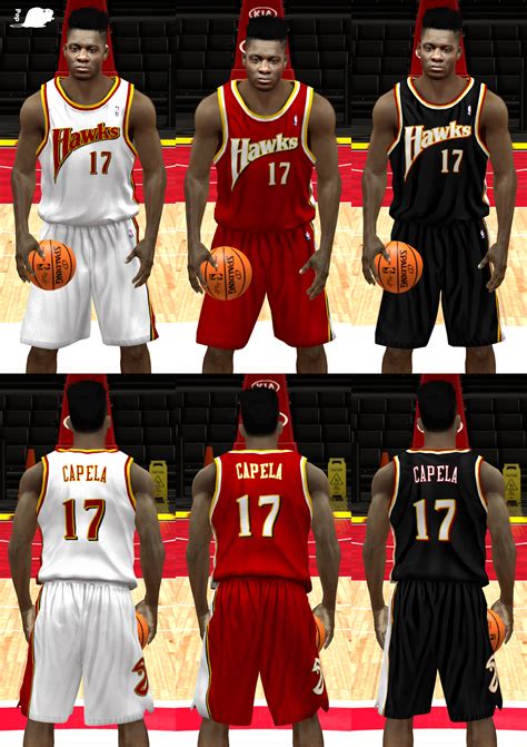 NLSC Forum • Downloads - 1994 Atlanta Hawks Uniforms
