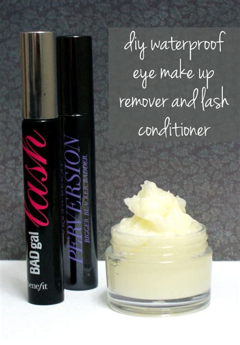 Diy Waterproof Eye Makeup Remover And Lash Conditioner