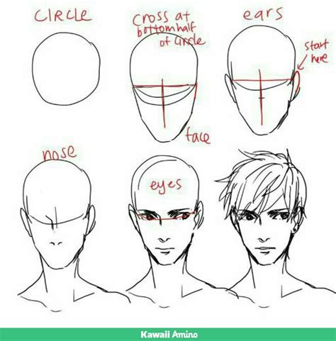 Pin By Jessie E On Drawing Refs Male Face Drawing Drawing Tutorial