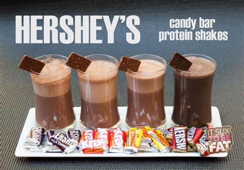 Hersheys Miniature Candy Bar Protein Shakes Protein Shakes Protein