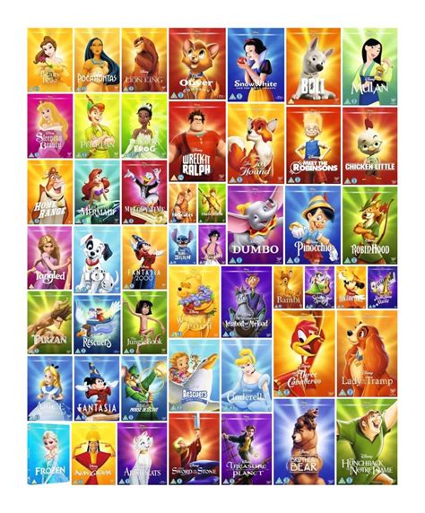 Disney Classics Disney Collage Disneyclassics Colour Stuff To Buy Pinterest Disney Collage