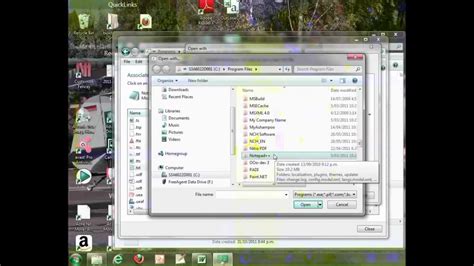 Video 2 How To Change File Associations In Windows 7 Youtube