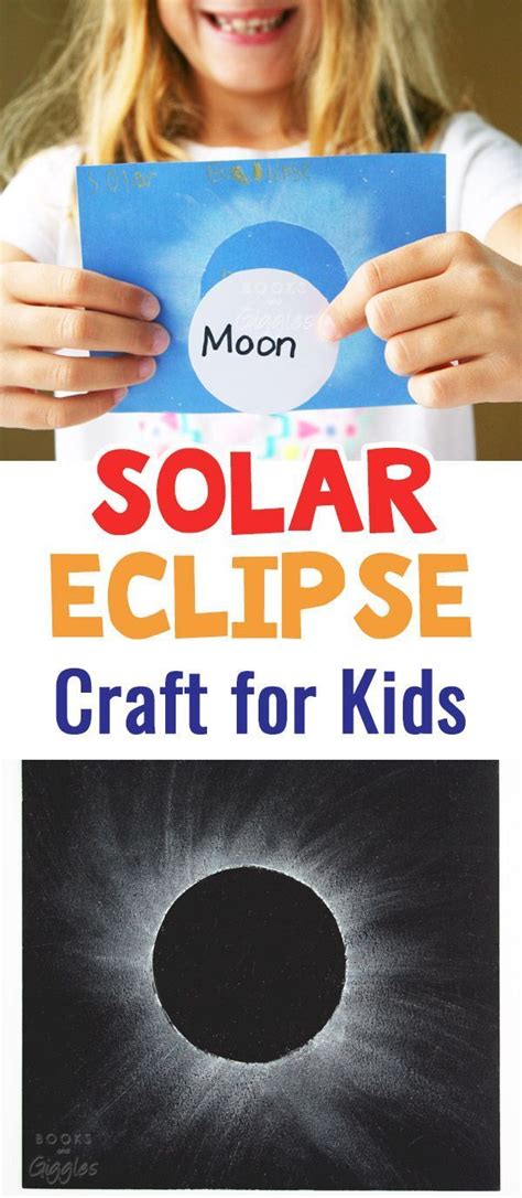 Solar Eclipse Craft For Kids Solar Eclipse Activity Solar Eclipse