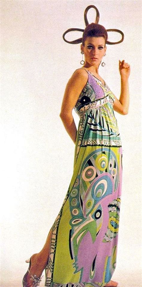 emilio pucci 1967 emiliopucci retro fashion vintage pucci vintage vintage pucci dress