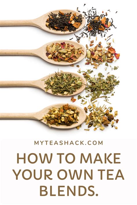 How To Make Tea Blends Diy 2021 My Tea Shack Herbal Teas Recipes
