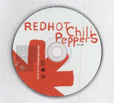 Red Hot Chili Peppers Limited Edition Hits Canadian Promo Cd Single
