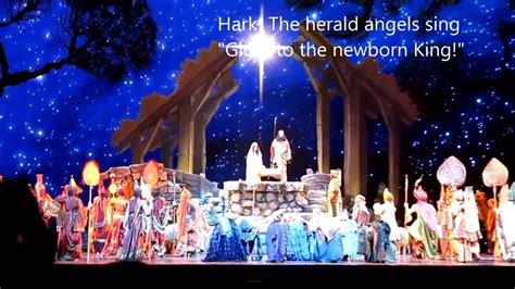 Hark The Herald Angels Sing Living Nativity Lyrics Rockettes Radio