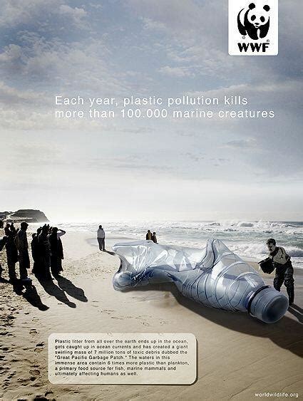 The Wwfs Environmental Advertisement On Marine And Ocean Pollution