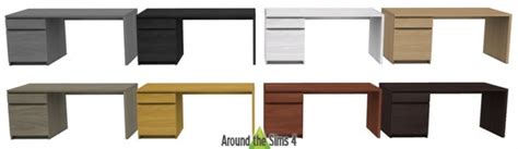 Ikea Like Desks By Sandy At Around The Sims 4 Sims 4 Updates