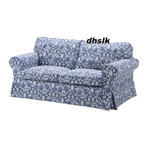 Give your room an instant make over with stretch floral patterned slip. Ikea EKTORP 2 Seat Sofa COVER KLINTBO BLUE Loveseat ...