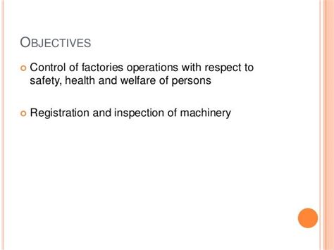 Factories And Machinery Act 1967 Fma 1967