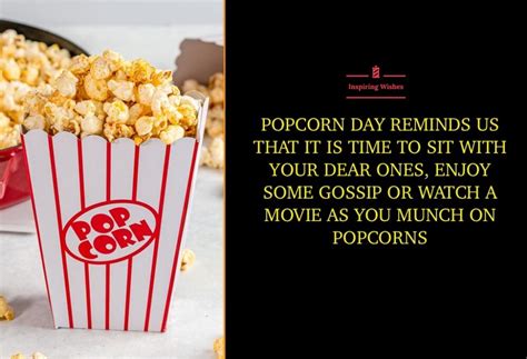 National Popcorn Day Quotes And Greeting Message Inspiring Wishes