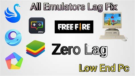 All Emulators Lag Fix Zero Lag 1gb Ram Low End Pc Increase Fps