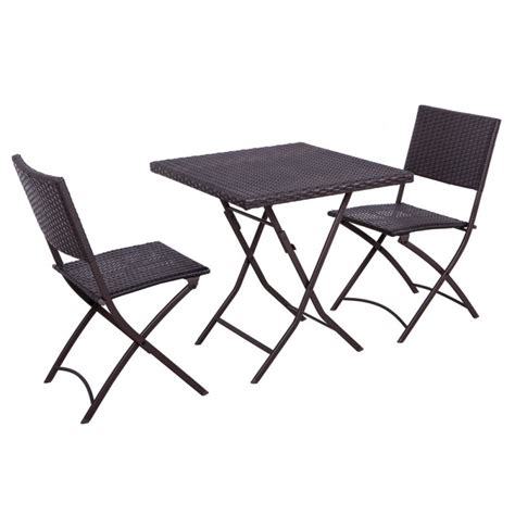 Shop our wide selection of wicker folding chairs today. Palm Springs Garden Furniture Rattan Wicker Folding Bistro ...
