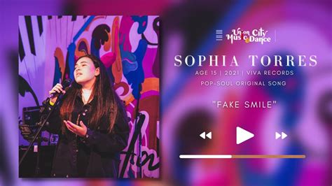 Sophia Torres Original Song Fake Smile 2021 Viva Records Youtube