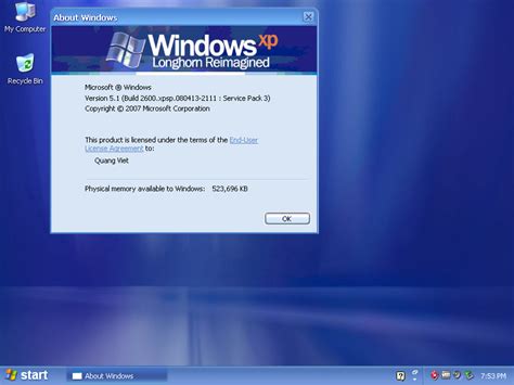 Windows Xp Longhorn Reimagined Winxpfan Free Download Borrow And