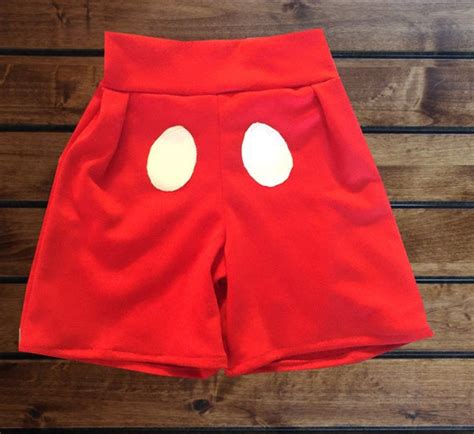 Mickey Mouse Boys Toddler Infant Shorts Red Mickey Shorts With