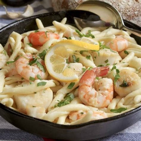 The Most Shared Scallop And Shrimp Pasta Of All Time Easy Recipes To