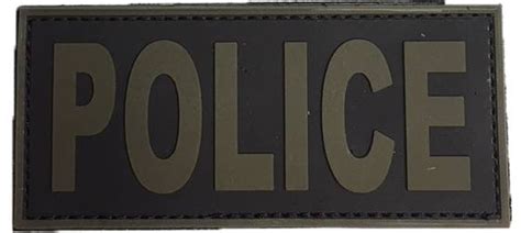 Police Pvc Patch Tuff Products