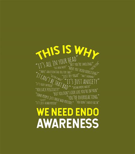 This Is Why We Need Endometriosis Awareness Digital Art By Manolq Chant