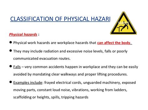 Physical Hazard