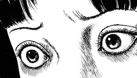 Junji Ito Eyes Horror Art Manga Artist Japanese Horror