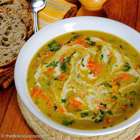 This week i'm bringing you this awesome vegetable barley soup that is. Cream of Barley Soup (Soup Jo) | The Delicious Crescent