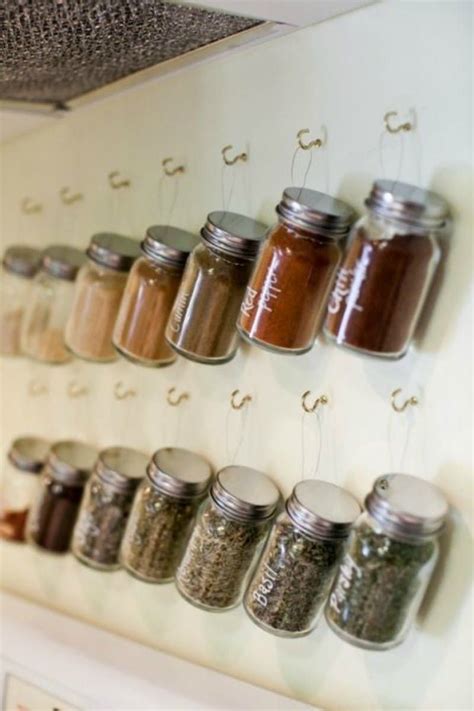 16 Clever And Creative Ways To Organize Spices Diy Spice Storage
