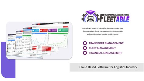 Transport Management Software Fleetable By Fleetable Best Fleet