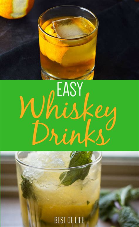 21 Of The Best Ideas For Whiskey Drinks Easy Best Round Up Recipe