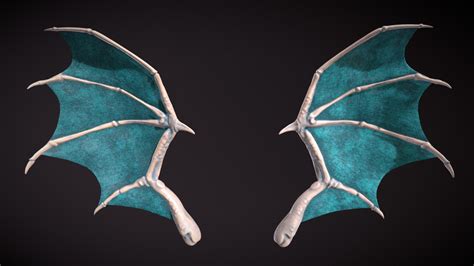 Dragon Wings 3d Model By Karolina Vieira Sholidacke 2b97107