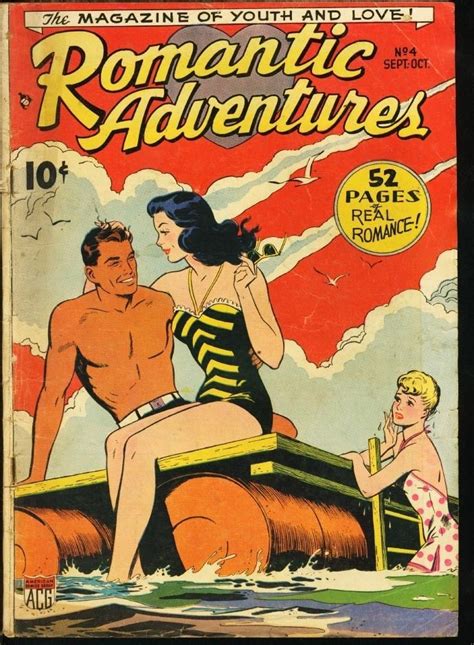 Romantic Adventures 4 1949 Golden Age Romance Acg Rare Ebay