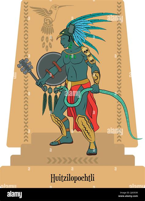 Quetzalcoatl god Imágenes vectoriales de stock Alamy