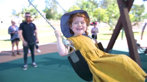 Logan Village Green Adventure Playground Opens Youtube