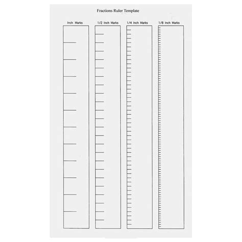 Blank Ruler Template Page 001 Printable Ruler Coloring Pages For
