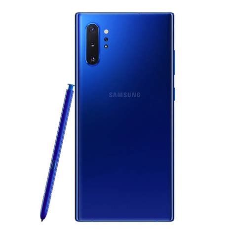 Buy Samsung Galaxy Note 10 Plus 5g Dual Sim 12gb Ram Blue 256gb Online