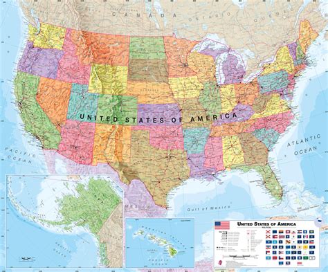 Political Map Of Usa