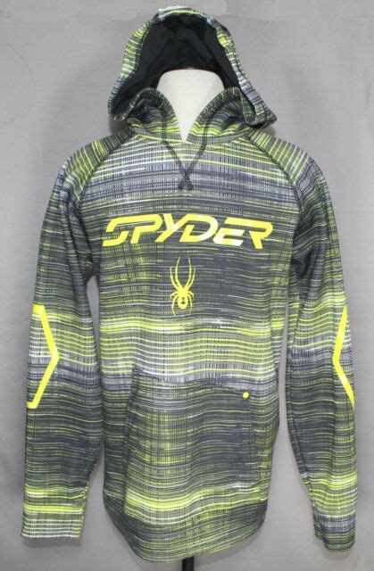 Spyder Pullover Hoodie Polyesterspandex Youth Size Large Ebay