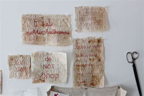 Red Stitch Sophie Truong Studio Designskool Tea Bag Art Stitching