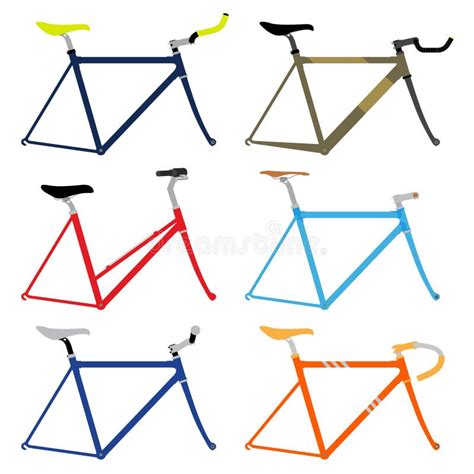 Bicycle Frame Stock Vector Illustration Of Fixed Vehicle 9555108